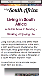 Mobile Screenshot of living-in-south-africa.com